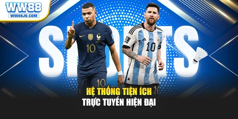 Hệ thống tiện ích trực tuyến hiện đại